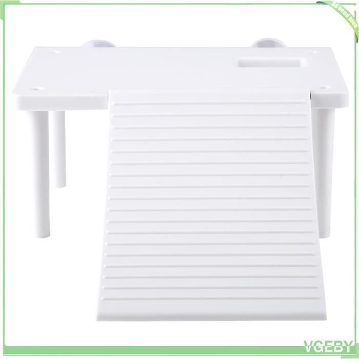 Meilleurs prix pour Plateforme Flottante pour Tortue Reptiles Terrarium Aquarium - V GEBY - Bleu - Nourriture