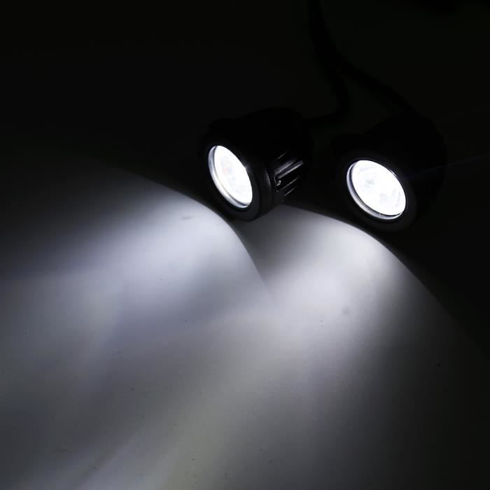 YnGia Lumière De Travail à LED Ovale, 2pcs étanche De Travail Hors Route Imperméable Lampe De Brouillard De Voiture De Voiture Blanc 12V 24V Pour Camion 4x4 Voiture De Tracteur
