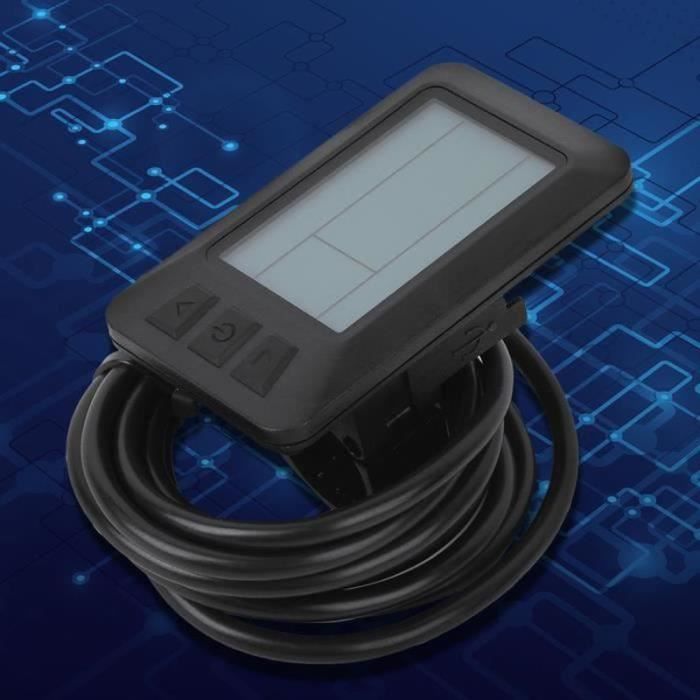 POU Compteur LCD écran noir et blanc horizontal kt‑lcd3u connecteur de