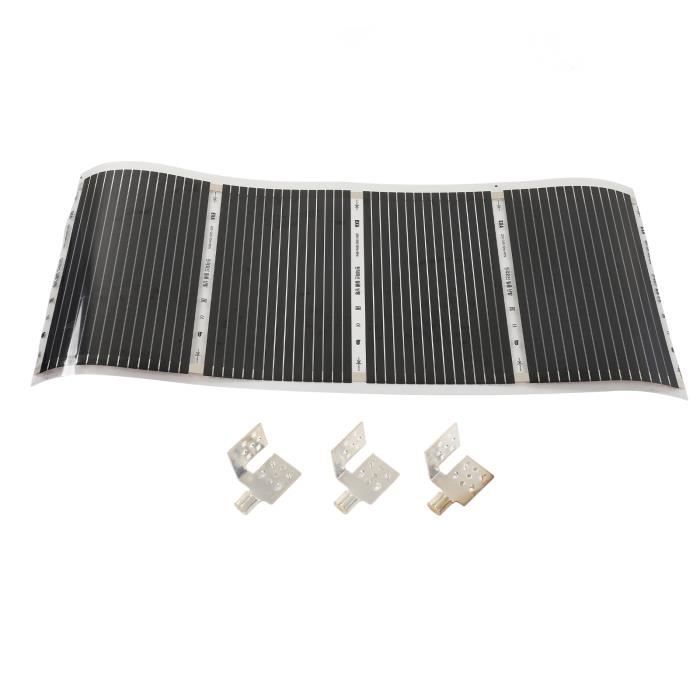 Chauffe-plat électrique - 60x40 Cm, 8 Niveaux Température (40-110°C), Chauffage Rapide, Sécurité - 2