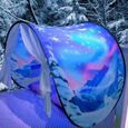 ZHOUXI - Dream Tents Hot Kids Pop Up Tente de Lit , 20pcs étoiles LED Chaîne de Lumières + tente lampe-1