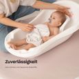 Ensemble de baignoire pour bébé avec siège de bain - pour les nouveau-nés et les bébés - stable et confortable Friends – blanc-1