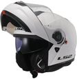 LS2 CASQUE MODULABLE FF908 STROBE II SOLID-1
