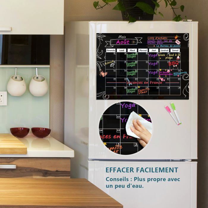 Calendrier Magnetique Frigo