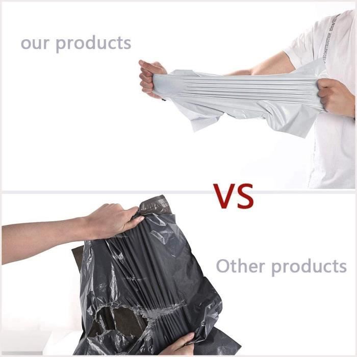 100 PCS/rouleau épais sac d'emballage sac express sac en plastique étanche,  taille: 28x40 cm (