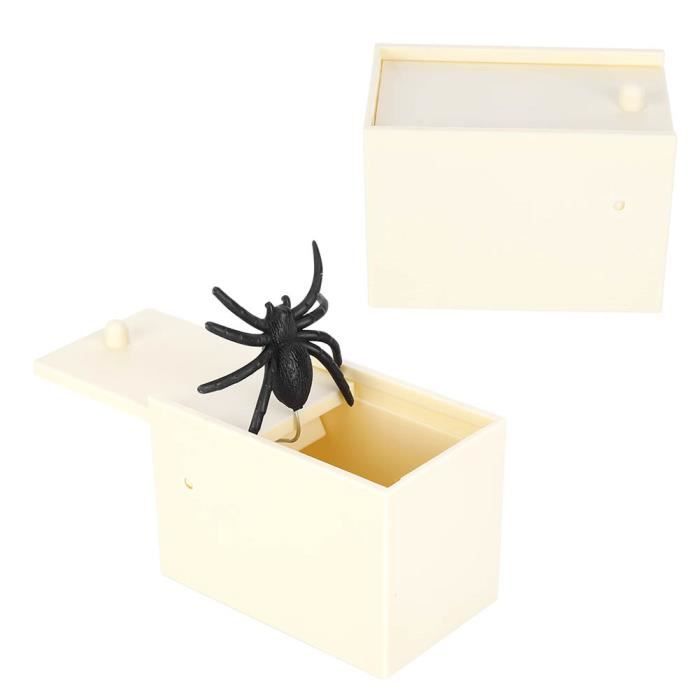 1 set De Jouet De Farce D'araignée Sauteuse Dans Une Boîte En Bois, Jouets  Amusants Et Astucieux, Mode en ligne