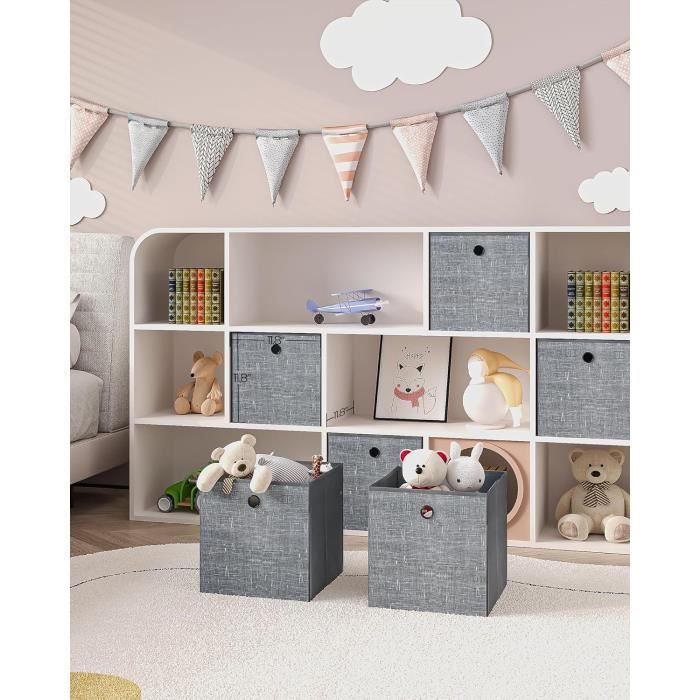 Boîte de rangement cube pliable avec tapis de jeu intégré, range-voitures 200 voitures, poignée de transport, jouet chambre d'enfant - Jeux - Jouets