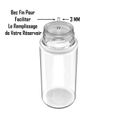 10 x 100ML Flacons Fioles Bouteille Vide e liquide + étiquettes Compte Goutte Cigarette Electronique DIY-2