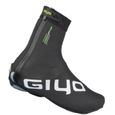 Couvre-chaussures de cyclisme noir GIYO pour homme - Accessoires sportifs VTT et route respirants-2