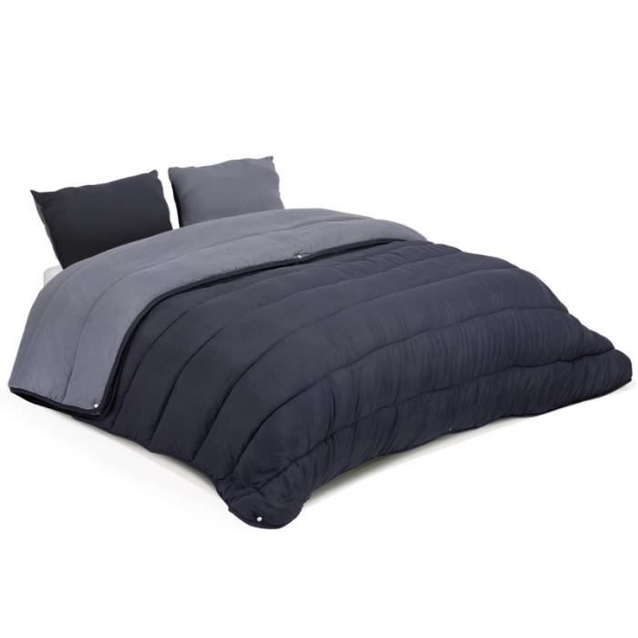 My Lovely Bed - Couette 4 Saisons - 220x240 cm - 3 en 1 (200g/m² et 300g/m²  = 500g/m²) - Chaude pour l'hiver/Légère pour l'été