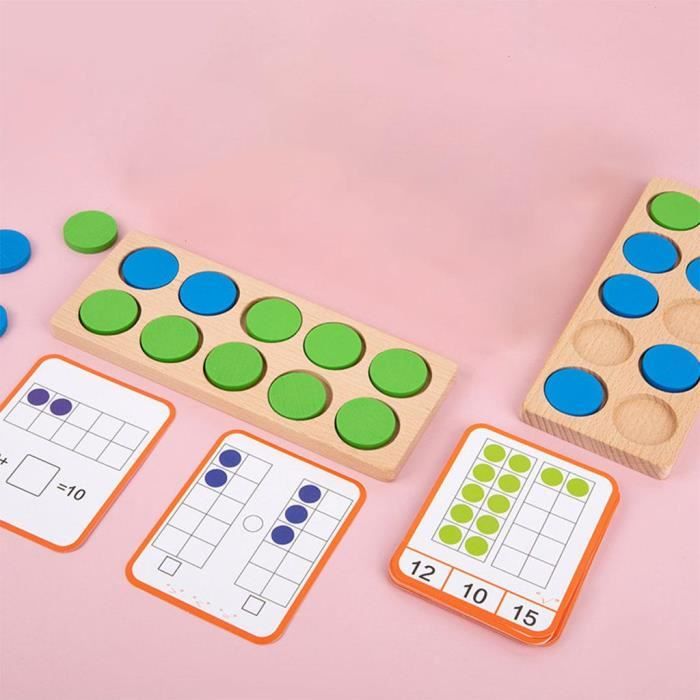 Jouets mathématiques pour enfants calcul mathématique éducatif pour jeu de  société enfants de 3 à 6 ans garçons filles - Cdiscount Jeux - Jouets