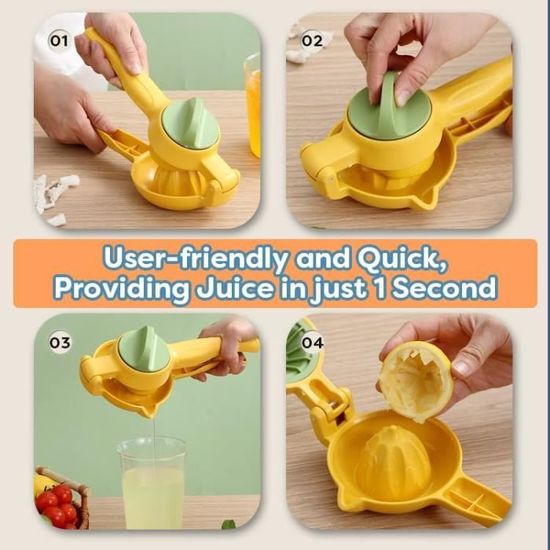 Presse-agrumes Manuel Royal Catering - Extracteur à Levier Pour Orange, Citron, Grenade - Inox Professionnel