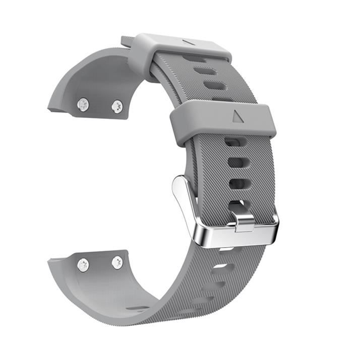 Bracelet de rechange en silicone pour montre Garmin Forerunner 35