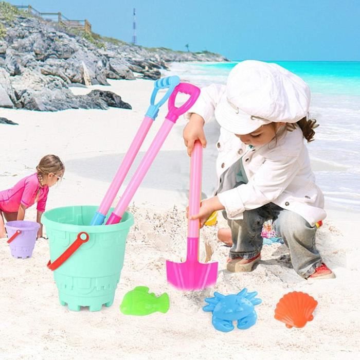 Seau de plage pour enfants - Ensemble de jeu pour bac à sable