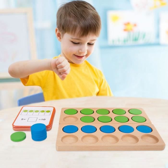 Jouets mathématiques pour enfants calcul mathématique éducatif pour jeu de  société enfants de 3 à 6 ans garçons filles - Cdiscount Jeux - Jouets