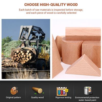 Bloc De Construction En Bois Blocs Construction En Bois Jouet Bébé