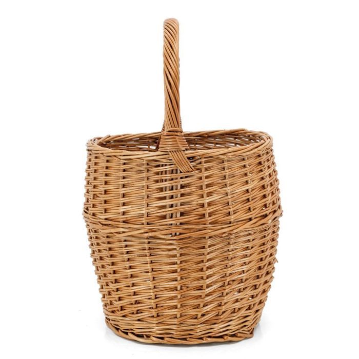 AUBRY GASPARD Panier Osier Buff - Panier De Rangement Élégant En Osier Naturel