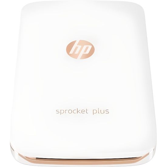 Imprimante photo de poche HP - Sprocket Plus - Blanc - impression instantanée