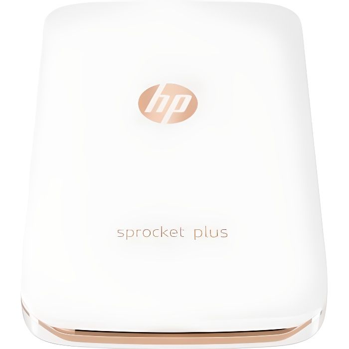 Imprimante photo de poche HP - Sprocket Plus - Blanc
