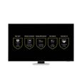 SAMSUNG QE55QN85B - TV Neo QLED 4K UHD - 55'' (140 cm) - Quantum HDR 1500 Dalle 100Hz - Smart TV - HDMI 2.1-2