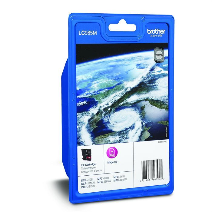 Brother LC985M Cartouche dencre Magenta