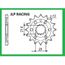 PIGNON 13 DENTS KIT CHAINE POUR KAWASAKI 250 KXF JLP RACING