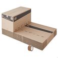 Lot de 20 cartons de déménagement 128L - 80x40x40 cm - Made in France - 70% FSC certifé - Pack & Move-0