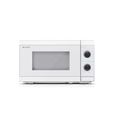 Sharp Microwave Oven with Grill YC-MG01E-C Free standing, 800 W, Grill, White-0