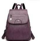 VITATA Sacs à dos en Pu pour femmes de haute qualité Violet gv0711bts01tg