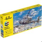 HELLER Maquette hélicoptère : Kit complet : SA 342 Gazelle