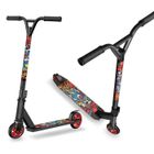 MAGICFOX Trottinette Freestyle, avec Roulement ABEC 9 de 100 mm, Cadre en Aluminium, Trottinette de Loisir Solide pour Enfant Adolescents