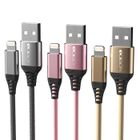 YOBON Lot de 3 Câble iPhone 1M, 3 Couleurs Chargeur Lightning pour iPhone Charge Rapide Résistant Compatible avec iPhone série