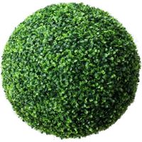 Boîte à boîte Artificielle Topiaire Topiary Tree Garden Decoration, arbustes artificiels et topiaires, Plante Artificielle, 40 cm