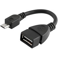 OTG Cable Micro USB vers USB Adaptateur USB 2.0 Femelle vers Micro USB Male Host Cable OTG  INECK®