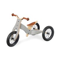 Tricycle de marche Oskar gris - Pinolino - Enfant - 3 roues - Pneus souples EVA