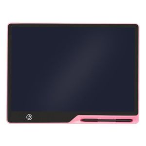 TABLETTE ENFANT rose-Tablette d'écriture LCD colorée, tableau de d