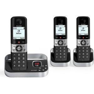 Téléphone fixe Téléphone sans fil Alcatel F890 avec répondeur et 