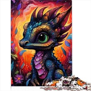 PUZZLE Puzzle 1000 pièces Art Dragon bébé Puzzle Jouets P