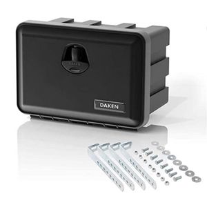 BOITE A OUTILS Coffre à outils en plastique Daken JUST 500 x 350 x 400mm - boîte de rangement avec supports