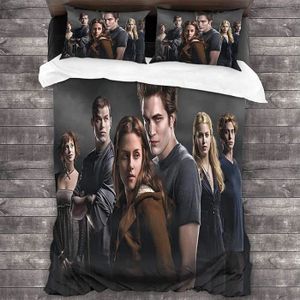 Housse de couette Twilight Saga - Multicolore - 220x240cm - Impression 3D - Maison Housse de couette Twilight Saga - Multicolore - 220x240cm - Impression 3D - Maison