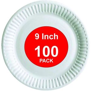 Tangger Assiette Papier 100 Pcs Assiette Jetable Cinq Couleurs Convient Pour Le Gateau Barbecue Dessert Pour Anniversaire Fete Mariage Decorations Et Accessoires De Fetes Decorations Et Accessoires De Fete Pour Enfants Napravi Rs