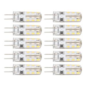 AMPOULE - LED YEN- remplacement d'ampoules LED Lot de 10 Ampoules LED G4 à Double Base 1,5 W AC110 V 110 Lm en Silicone quincaillerie electrique