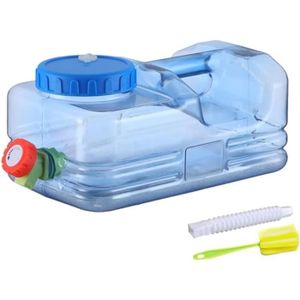 Jerrycanshop Jerrican Alimentaire 5L Avec Robinet - Plastique PEHD Sans BPA - Pour Eau, Camping, Randonnée