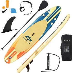 STAND UP PADDLE GOPLUS Planche de Stand Up Paddle Board Gonflable 