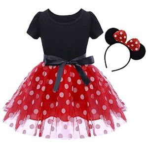 Longra B/éb/é Filles Robe sans Manches Sangle Tutu Robe Court Mini Robe Casual Robe de Filles Robe Imprim/ée Dessin anim/é Impression Robe V/êtements Robe de Gilet 18Mois-6Ans