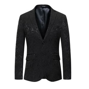Nouveau Élégant Hommes Casual Slim Fit One Button Costume Blazer Manteau Vestes