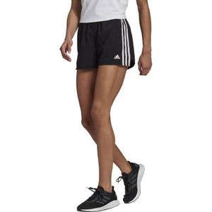 SHORT Adidas Short pour Femme Primeblue Designed 2 Move Woven 3-Stripes Sport Noir