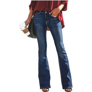 Pantalon taille online basse bootcut