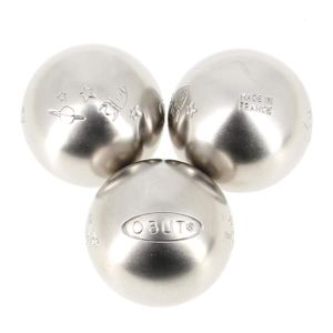 Boules de loisir Obut Jungle Inox Lisse chez Pétanque Web