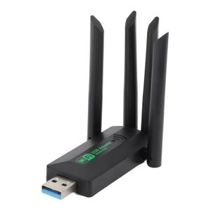 CLE WIFI - 3G Qiilu Adaptateur Réseau USB 1200Mbps 5G WiFi Doubl